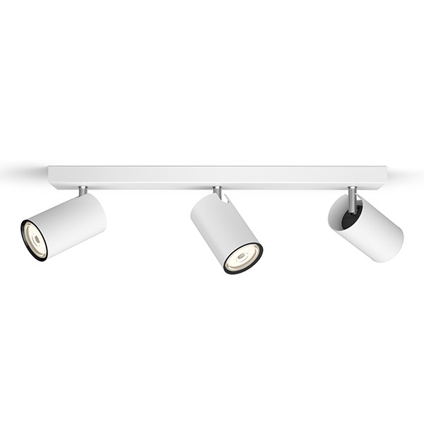Philips Led opbouwspot | Rond | Kosipo | Wit | 3x GU10 fitting Philips
